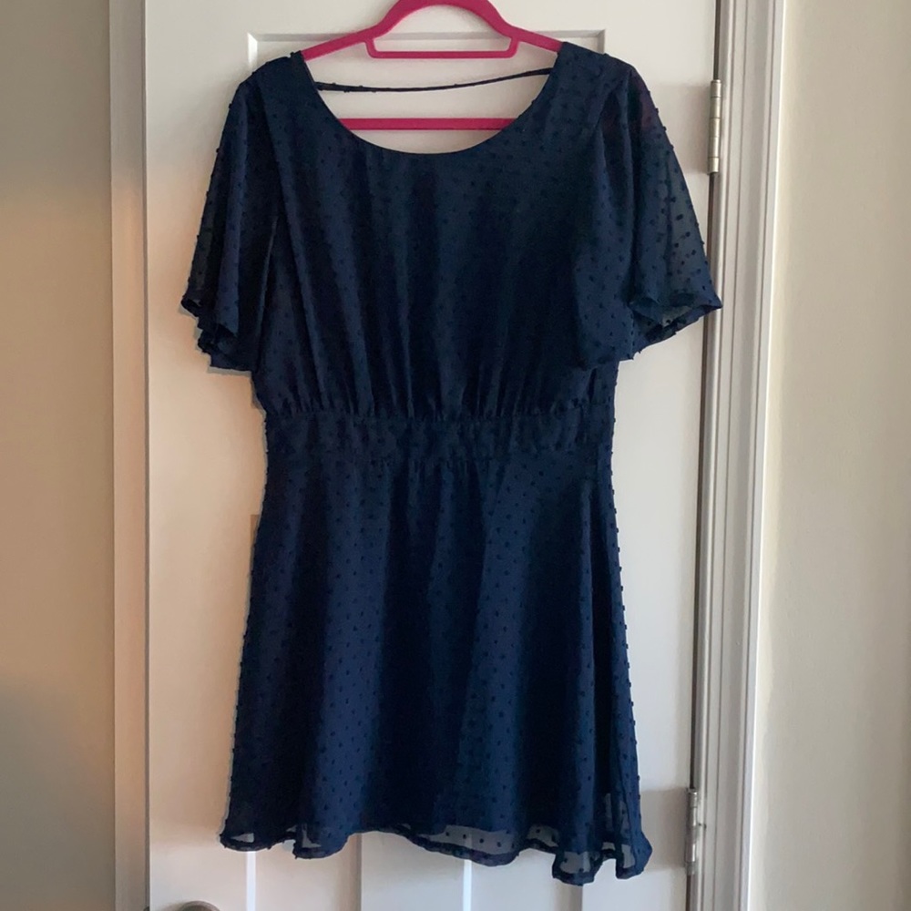 Forever 21 navy blue dress